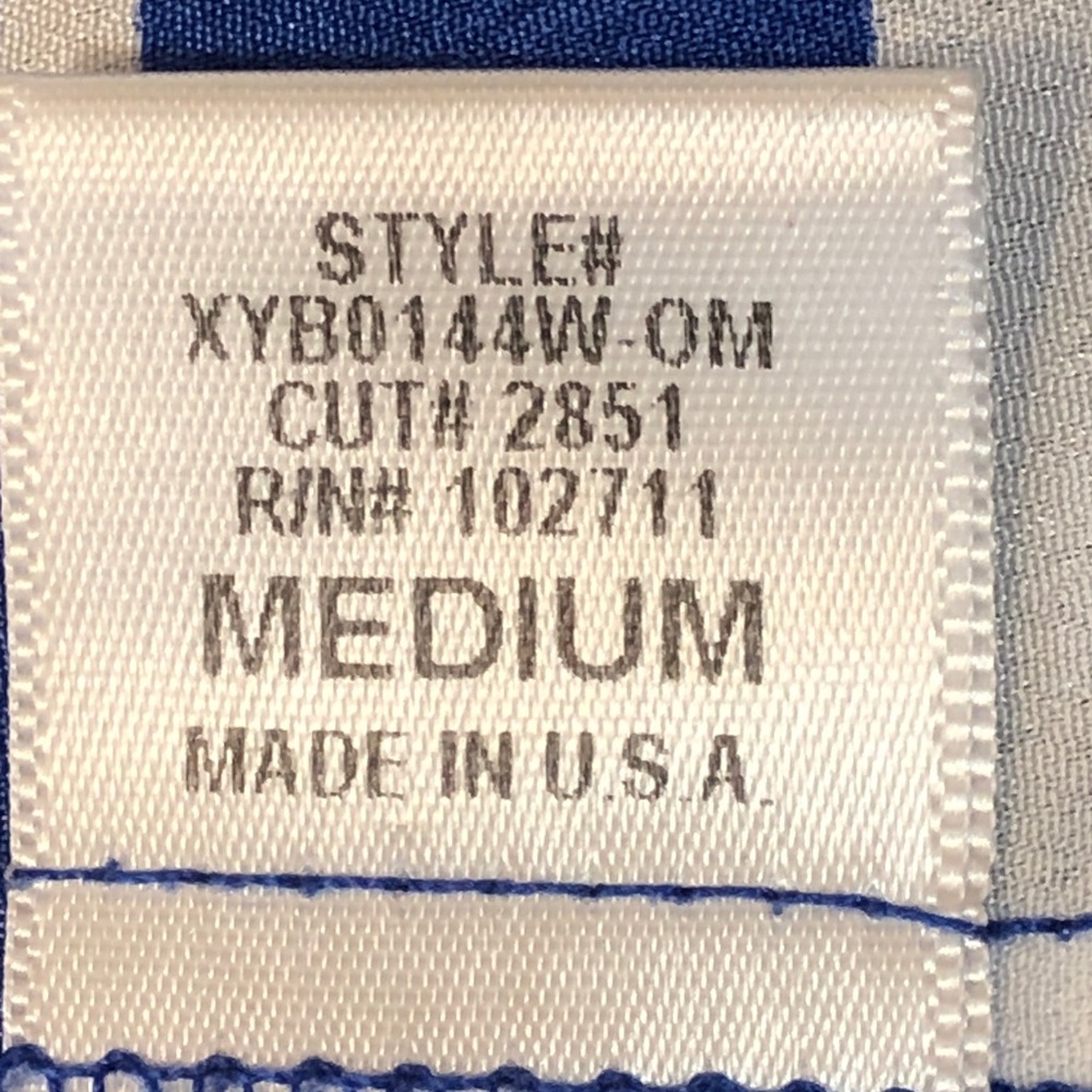 Olivia Moon Striped Navy and White Women's Sleeveless Blouse Top - Picture 6 of 9